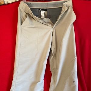 Under armour kaki slacks
